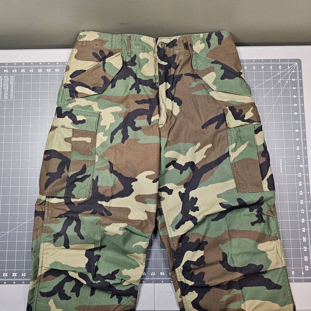 Vintage Cold Weather Trousers Medium Class 2 M81 Camouflage Army Combat 80s